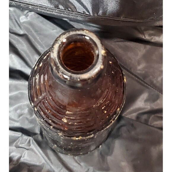 Orange Crush Brown Insulated Glass Bottle 1940s Prichard AL Rare Vintage Soda - Picture 14 of 16